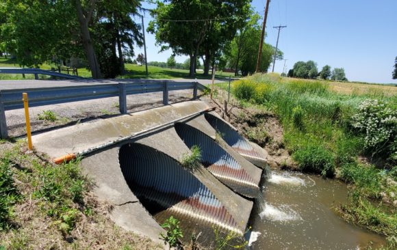 Bridge #241 on CR 32 over the Nunemaker Ditch