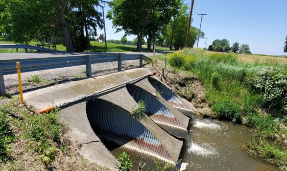 Bridge #241 on CR 32 over the Nunemaker Ditch